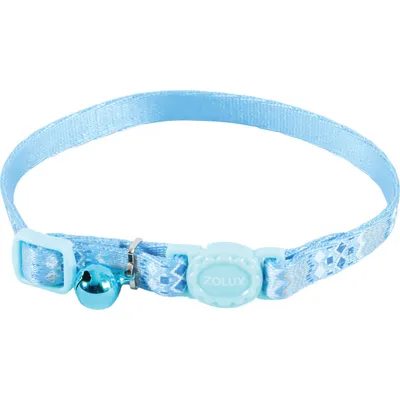 Collier ETHNIC nylon réglable de 17 à 30 cm  pour chat.