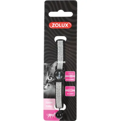Collier SHINY nylon réglable de 17 à 30 cm,  pour chat