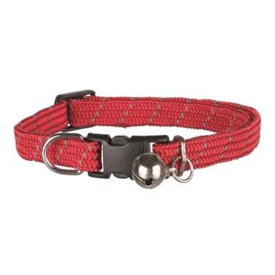 animallparadise - 1 Collier en nylon élastique avec bandes réfléchissantes,