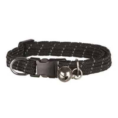 animallparadise - 1 Collier en nylon élastique avec bandes réfléchissantes,