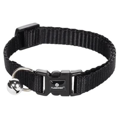 Collier réglable de 19 à 30 cm.  avec clochette. pour chat