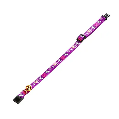animallparadise - Collier réglable de 20 à 35 cm rose avec motif souris pou