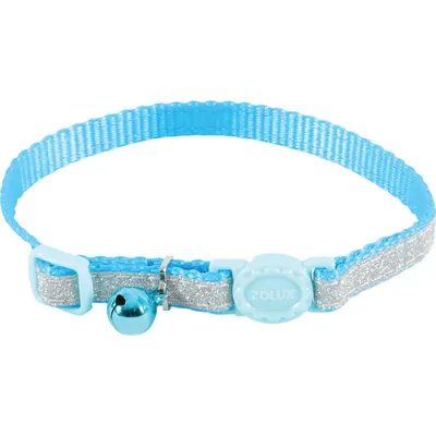 Collier SHINY nylon réglable de 17 à 30 cm   pour chat