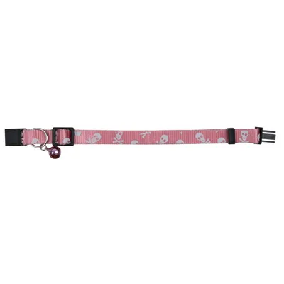 animallparadise - Collier chaton "tête de mort" couleur aléatoire animallparadise - Collier chaton "tête de mort" couleur aléatoire