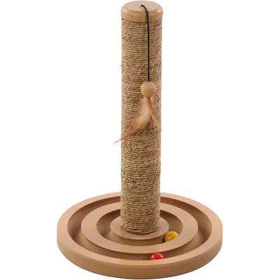 animallparadise - Arbre à chat Brigitte brun naturel ø 30 cm x 45.5cm