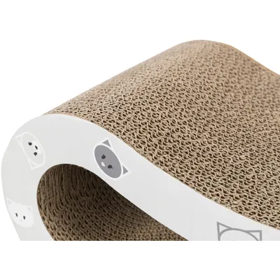Trixie - Griffoir vague 48 × 16 × 22 cm, pour chat