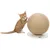 animallparadise - Griffoir boule ø 29 cm, forme rond  pour chat monté sur p