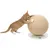 animallparadise - Griffoir boule ø 29 cm, forme rond  pour chat monté sur p