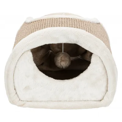 Tunnel à griffer pour chats, taille: 110 × 30 × 38 cm