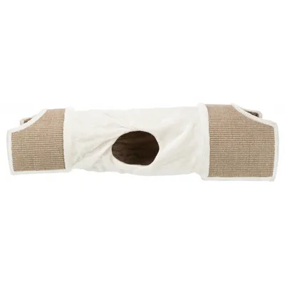 Tunnel à griffer pour chats, taille: 110 × 30 × 38 cm
