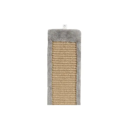 Griffoir mural gris 12 x 56 cm, pour chat
