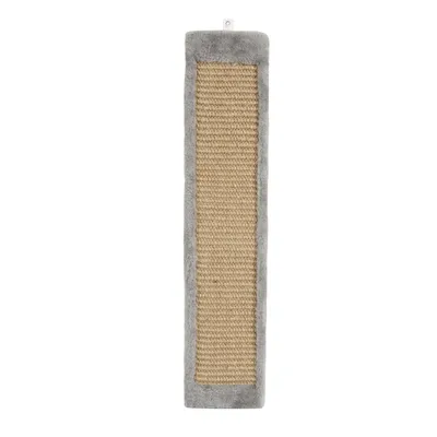 Griffoir mural gris 12 x 56 cm, pour chat