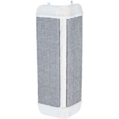 Griffoir d'angle pour chat  32 x 60 cm Gris