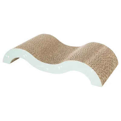 Trixie - Griffoir vague Junior pour chats, Dimensions: 38 × 7 × 18 cm Trixie - Griffoir vague Junior pour chats, Dimensions: 38 × 7 × 18 cm