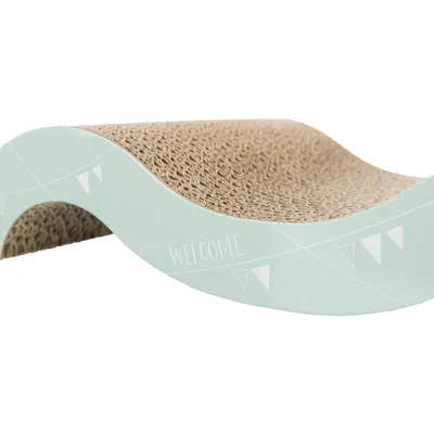 Trixie - Griffoir vague Junior pour chats, Dimensions: 38 × 7 × 18 cm