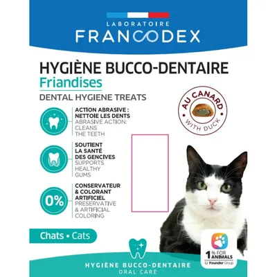 Friandises Hygiène Bucco-Dentaire 65g Pour Chatons et Chats