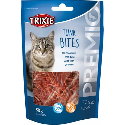 Trixie - Friandise lamelles au thon et au poulet, 50 g pour chats.
