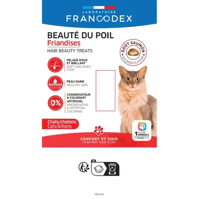 Friandises beauté du poil, 65 g pour chat et chaton