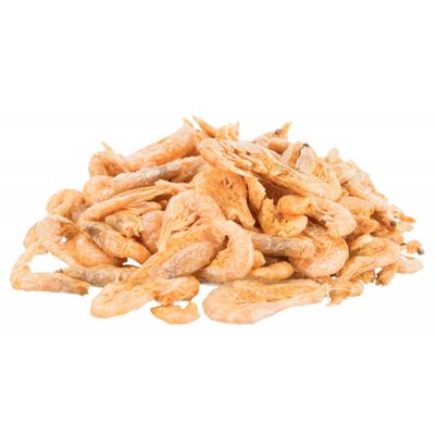 Friandise 100 % crevettes lyophilisées 25 g , pour chats.