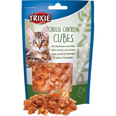 Friandise au poulet et fromage pour chats 50 gr