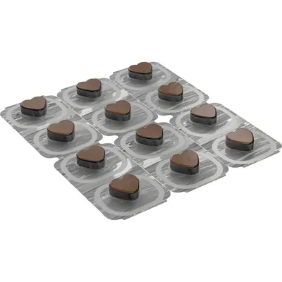 Friandises anti-stress en forme de coeur x12, pour chats