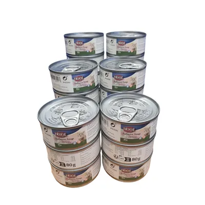 Trixie - Soupe au poulet et au saumon 24 x 80 g pour chat Trixie - Soupe au poulet et au saumon 24 x 80 g pour chat