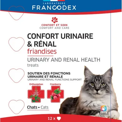 Friandise chats confort urinaire et rénal