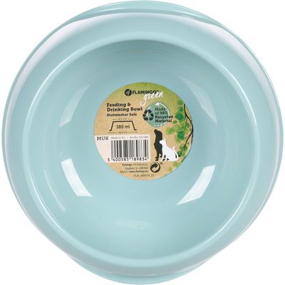 Gamelle en plastique recyclé MUK 380 ml pour chat et chien