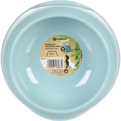 Gamelle en plastique recyclé MUK 380 ml pour chat et chien