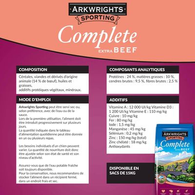 Croquettes chien actif – Arkwrights Sporting