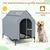 GIANTEX 2-in-1-Hochbett Für Hunde, Hundezelt GIANTEX 2-in-1-Hochbett Für Hunde, Hundezelt