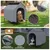 GIANTEX 2-in-1-Hochbett Für Hunde, Hundezelt GIANTEX 2-in-1-Hochbett Für Hunde, Hundezelt