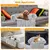 GIANTEX Tapis apaisant en Peluche pour Chien avec Housse Amovible