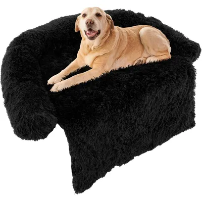 GIANTEX Tapis apaisant en Peluche pour Chien avec Housse Amovible