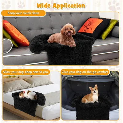 GIANTEX Tapis apaisant en Peluche pour Chien avec Housse Amovible GIANTEX Tapis apaisant en Peluche pour Chien avec Housse Amovible