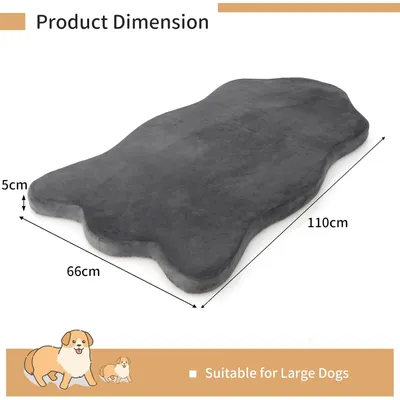 GIANTEX Tapis de lit pour Chien, Tapis de Couchage pour Animaux