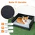 GIANTEX Panier pour Chien en Rotin avec Coussin, Coussin Amovible