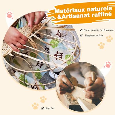 GIANTEX Arbre à Chat 72 CM avec Plateforme, Niche, Poteaux et Coussin