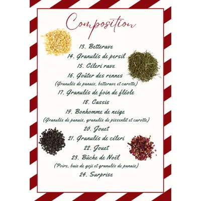 L'Eden des Pattounes - Calendrier de l'Avent - Edition Limitée