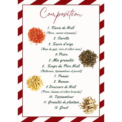 L'Eden des Pattounes - Calendrier de l'Avent - Edition Limitée