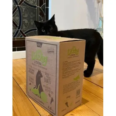 Eizhy - Litière Végétale et Compostable Litzhy à base de Landes Bretonnes