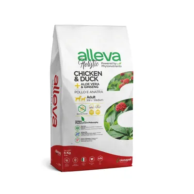Alleva - Croquettes Sans Céréales Poulet et Canard Petit et Moyen Chien Alleva - Croquettes Sans Céréales Poulet et Canard Petit et Moyen Chien