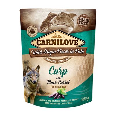 Carnilove - Pâtées Sans Céréales Carpe pour Chien 300g