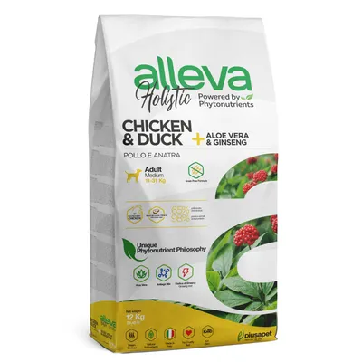 Alleva - Croquettes Sans Céréales Poulet et Canard Chien de Taille Moyenne Alleva - Croquettes Sans Céréales Poulet et Canard Chien de Taille Moyenne