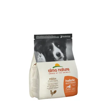 Almo Nature - Croquettes Holistic Maintenance Poulet Chien Taille Moyenne Almo Nature - Croquettes Holistic Maintenance Poulet Chien Taille Moyenne