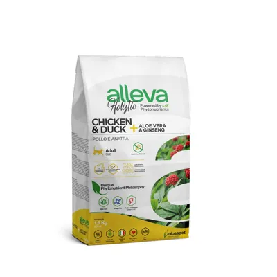 Alleva - Croquettes Sans Céréales Poulet & Canard Chat Adulte & Stérilisé