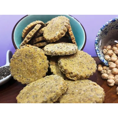 Encas-Nimaux - Friandises Naturelles Végétales Banane et Graines de Chia