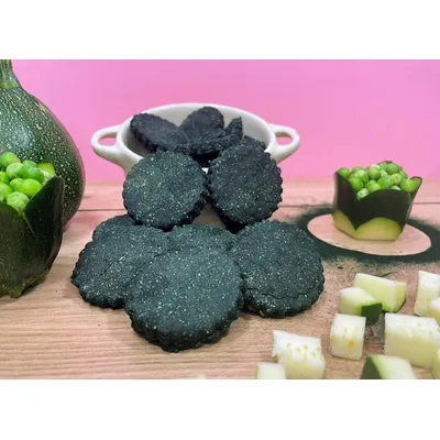 Encas-Nimaux - Friandises Naturelles Végétales Spiruline et Courgette