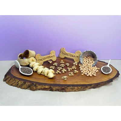 Encas-Nimaux - Friandises Naturelles Végétales Banane et Graines de Chia