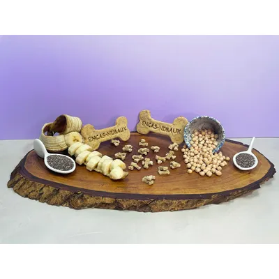 Encas-Nimaux - Friandises Naturelles Végétales Banane et Graines de Chia